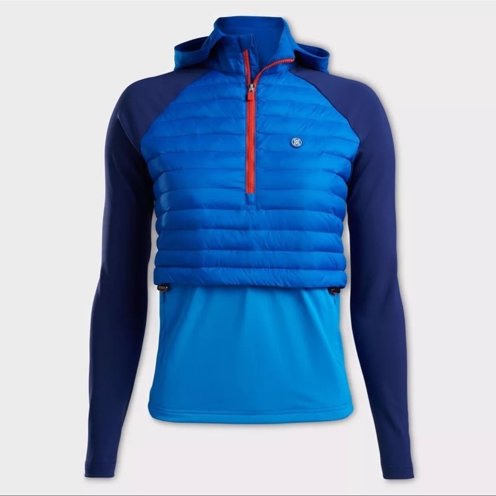 G/Fore Golf Tennis Hybrid Tech Jersey Pullover Jacket NWT XS - Picture 2 of 7